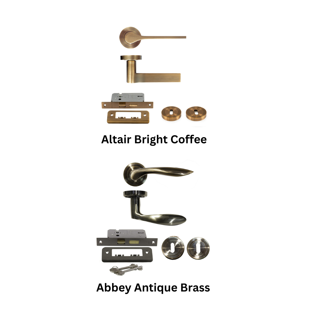 Deanta NM9G Oak Glazed - Pre Hung Door Kit