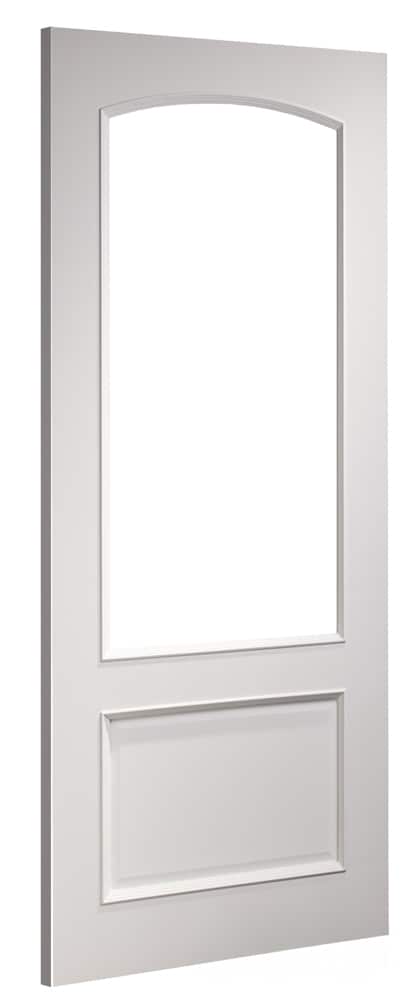Deanta RB7G Unglazed White Primed Door